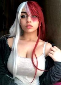 AnnaKamiari As Todoroki. Hopefully Enough For This Sub. Get Her To 4k On IG And Shel Make An OF!