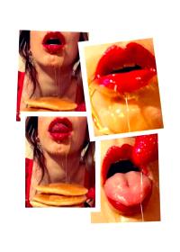 Happy Pancake Day! Shiny Syrup Lips 🤤