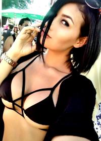 Mexican model Dianey Sahagun