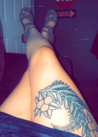 Tattoos And Long Legs