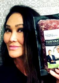 Tia Carrere With Teriyaki Beef