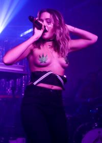 Tove Lo Showing Off Her Pasties